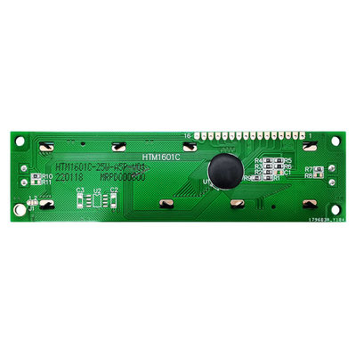 Modulo LCD 1X16 del carattere monocromatico con l'interfaccia HTM1601C di MCU