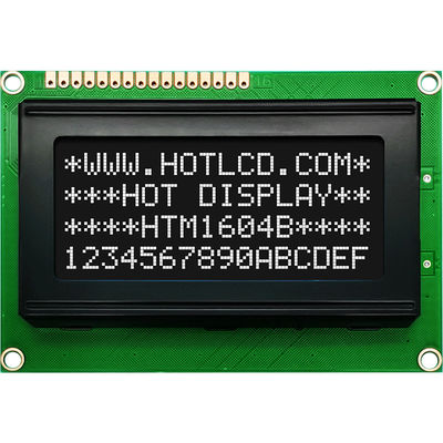 Modulo LCD del carattere della PANNOCCHIA 16X4 LCD con la lampadina laterale bianca HTM1604B