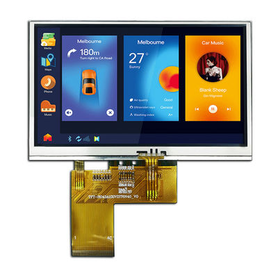 3.3V a 4,3 pollici LCD resistente, 800x480 TFT LCD TFT-H043A10SVIST5R40 a 4,3 pollici