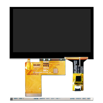 monitor capacitivo di Pcap del modulo del touch screen TFT LCD del modulo a 4,3 pollici dell'esposizione di 800x480