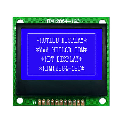 modulo LCD del grafico di 128X64 FSTN con la lampadina bianca HTM12864-19C