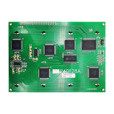 240x128 LCD grafico industriale, esposizione LCD MCU/8bit di T6963C STN