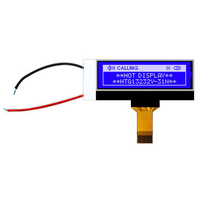 Modulo LCD ST7567R Transflective positivo HTG13232Y del DENTE industriale 132x32
