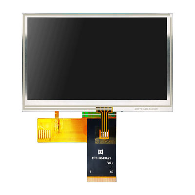 Luce solare LCD di SPI MCU di ampia temperatura resistente a 4,3 pollici leggibile