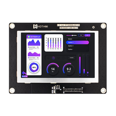 Ampio quadro comandi a 5,0 pollici del modulo di TFT LCD di temperatura di IPS 800x480 LVDS