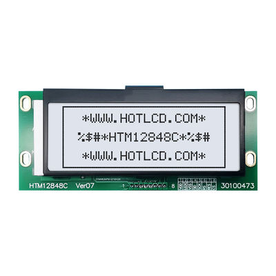 modulo LCD del grafico della matrice 128x48 con l'interfaccia HTM12848C di SPI