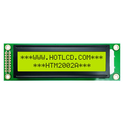 modulo di LCD del carattere di 20x2 MCU pratico con la lampadina verde HTM2002A