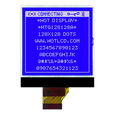 LCD di 128X128 Chip On Glass, esposizione LCD grafica monocromatica HTG128128A di UC1617S