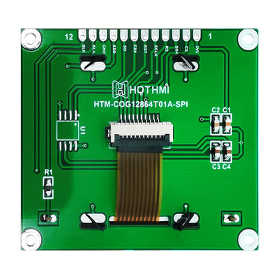 temperatura del modulo LCD grafico di 128X64 SPI ST7567 FSTN ampia per strumentazione