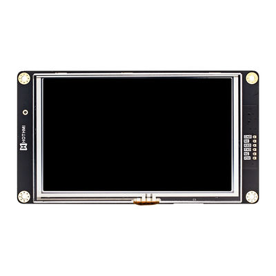 Quadro comandi di serie astuto a 5 pollici del modulo dello schermo 800x480 UART TFT LCD con il tocco resistente